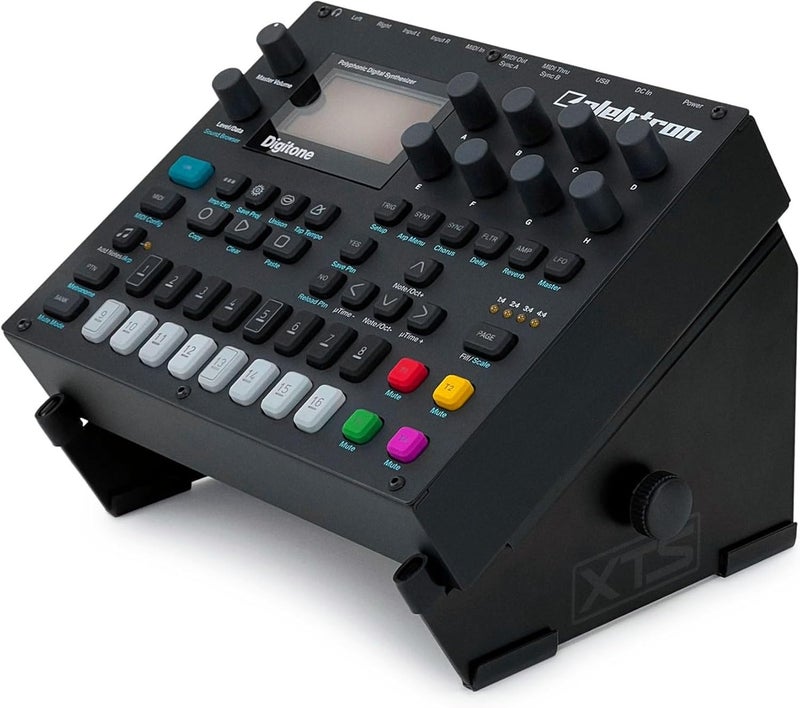 ANALOG CASES XTS Desktop Stand, 6.6" - 10.4" Size for Audio Interface/Pedal/MIDI Controller/Synth/Sampler, Fits Elektron Digitakt/Teenage Engineering EP-133 KO 2 / Akai MPK Mini and more - Image 1